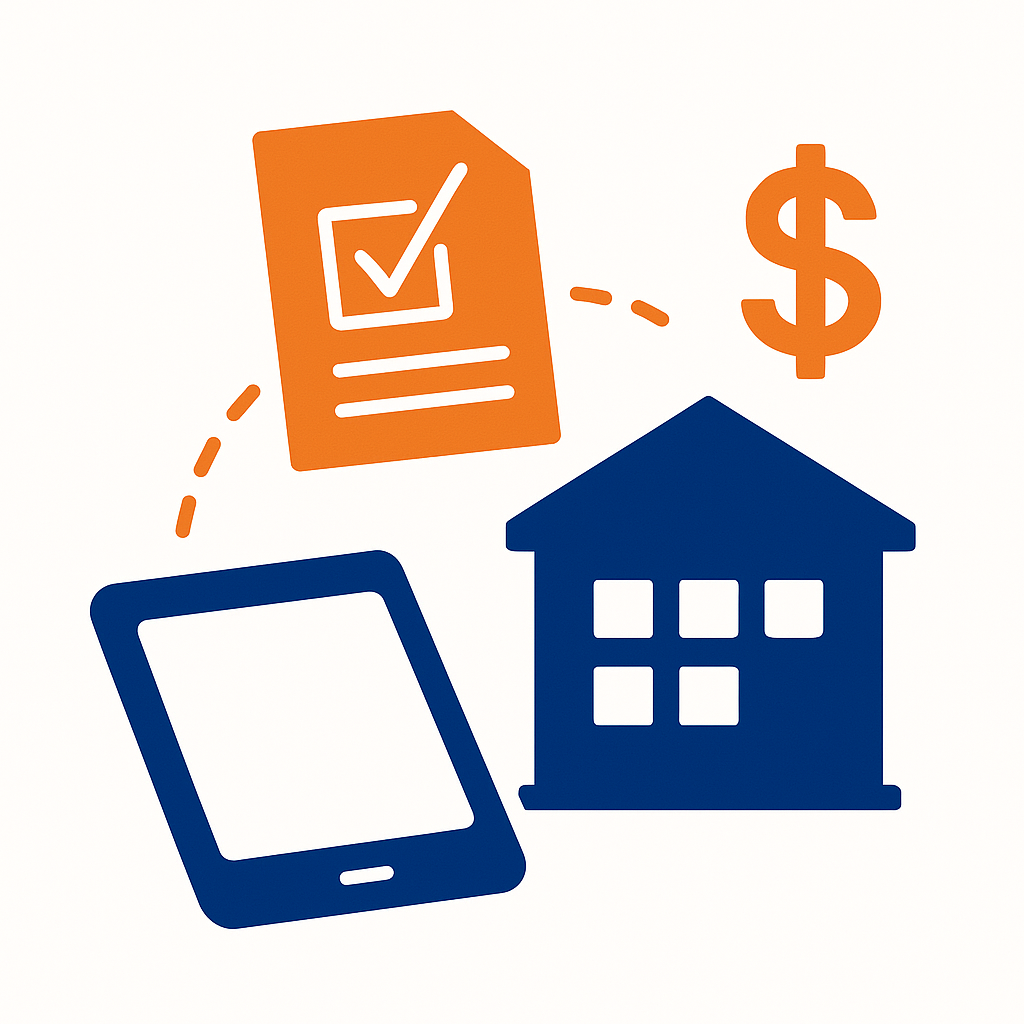 Automatic submission to finance